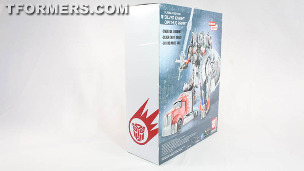 Silver Knight Optimus Prime Target Exclusive Leader Class Transformers 4 Age Of Extinction Movie Toy  (5 of 38)